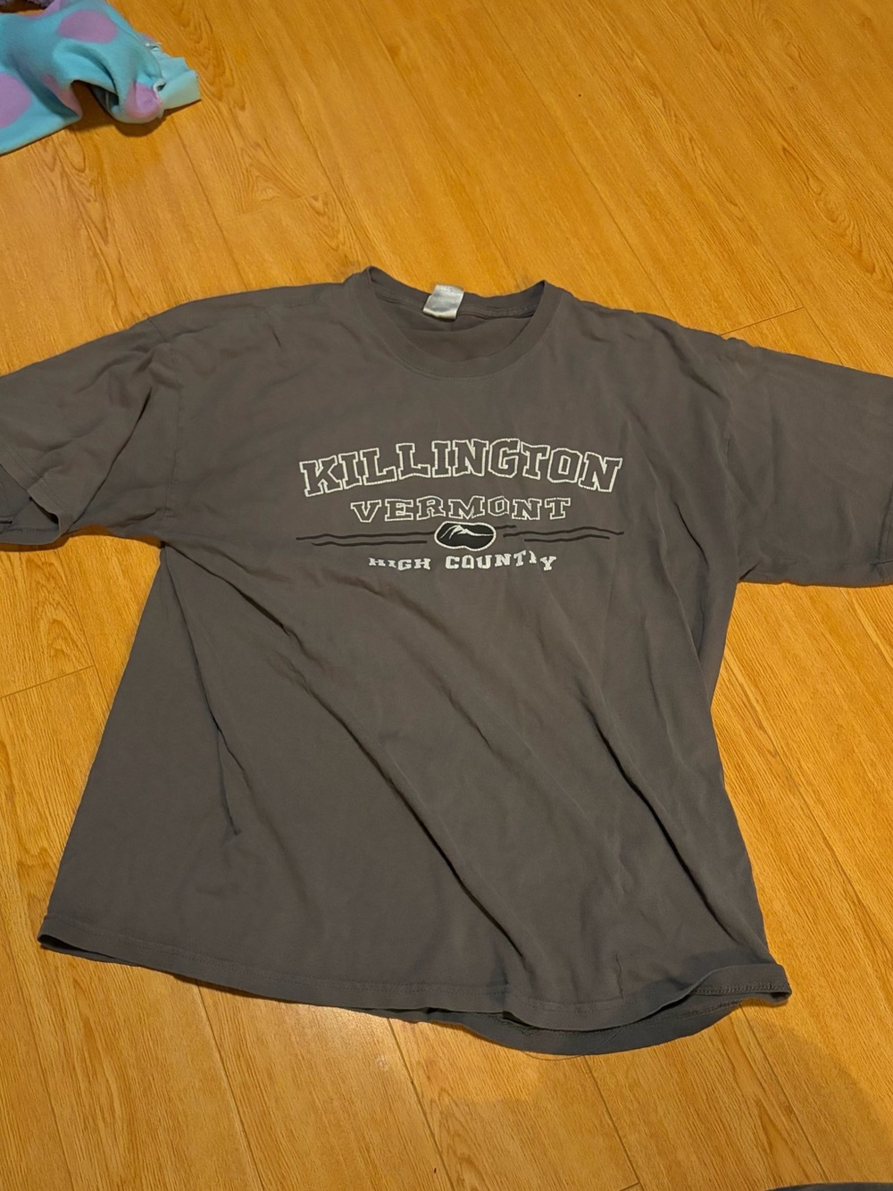 Gildan Gray Killington Vermont Graphic Tee